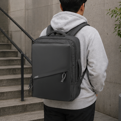 Volkano Under-Seat Traveller Backpack Charcoal