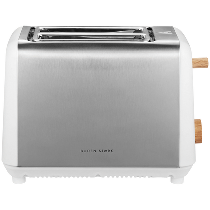 Boden Stark Anson Collection 2 Slice SS Toaster - White