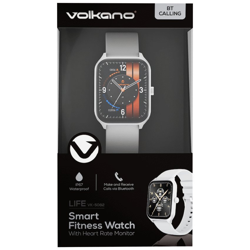 Volkano Life Series Smart Watches - Silver