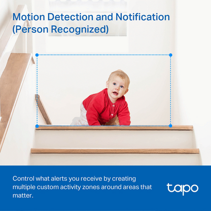TP-Link Tapo C200P2 Pan/Tilt Home Security Wi-Fi Camera
