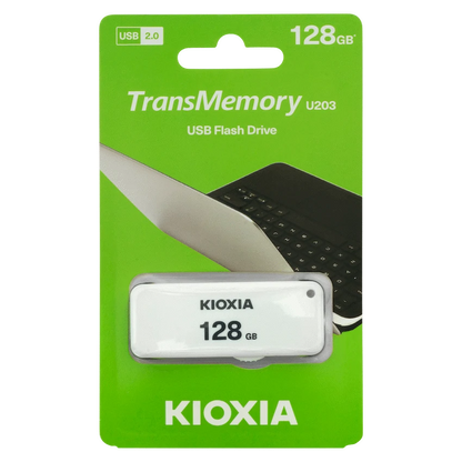 Kioxia U203W- 128GB USB 2.0 Yamabiko Slider Typ