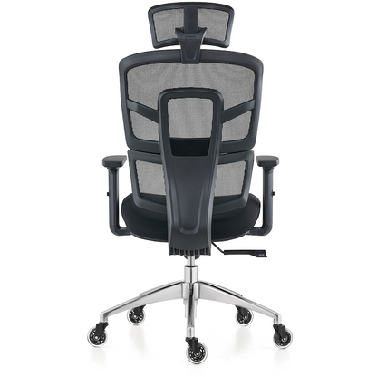 Everfurn Premium Graphite Ergo High Back Chair - Black