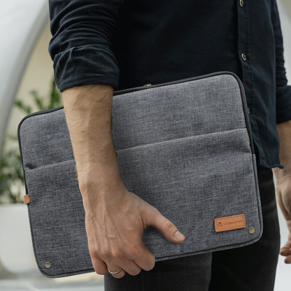 Volkano Premier Series 13.3" Laptop Sleeve - Dark Grey