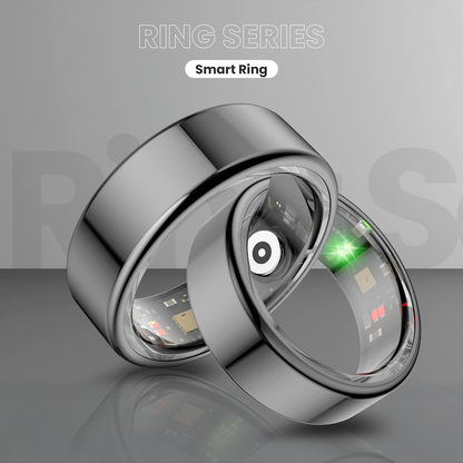 Volkano Ring Series Smart Ring With Charge Case - 18.3mm