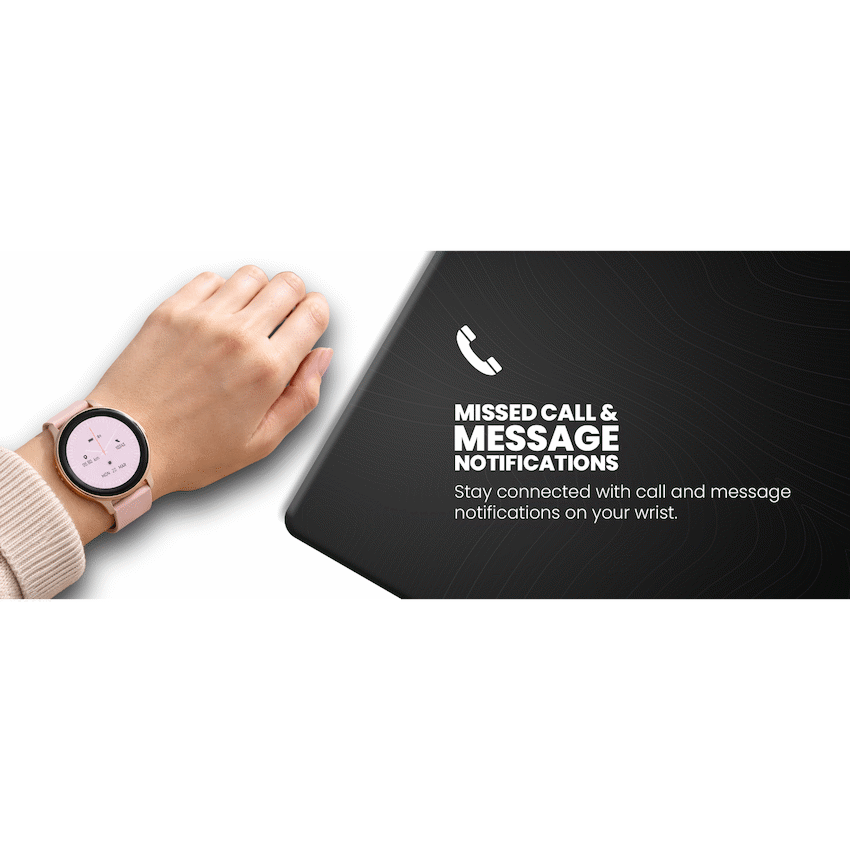 Volkano Active Tech Trend series Watch with heart rate monitor - Gold