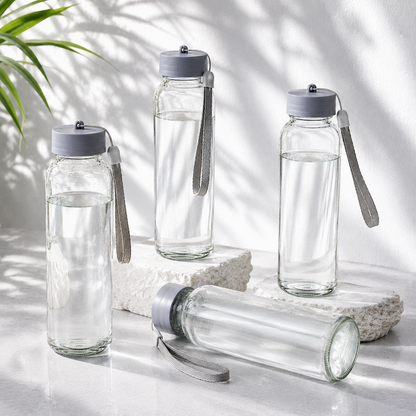 Snappy Splash Glass Bottle 500ml (Order in Qty of 24)