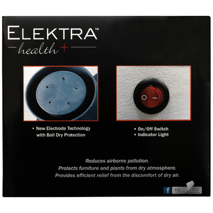 8076 - Elektra Health Warm Steam Humidifier 3l