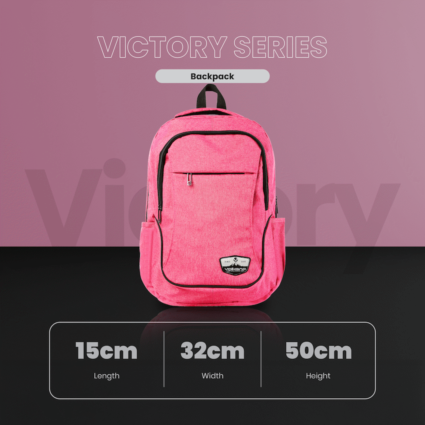 Volkano Victory Backpack - Pink Mel