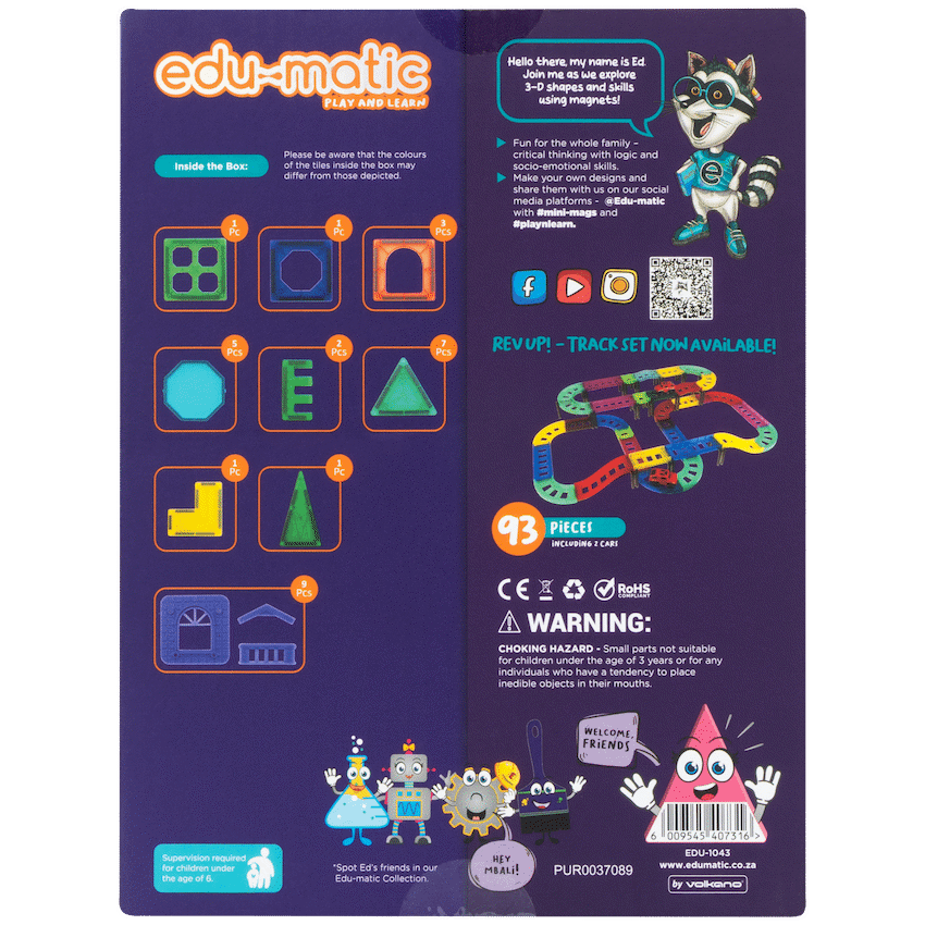 30 Magnetic Tiles and Windows