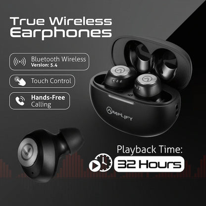 Amplify Zodiac 3 True Wireless Earphones - Black
