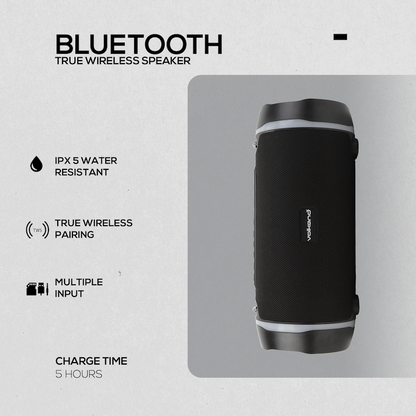 VolkanoX Viper Series Bluetooth Speaker - Black