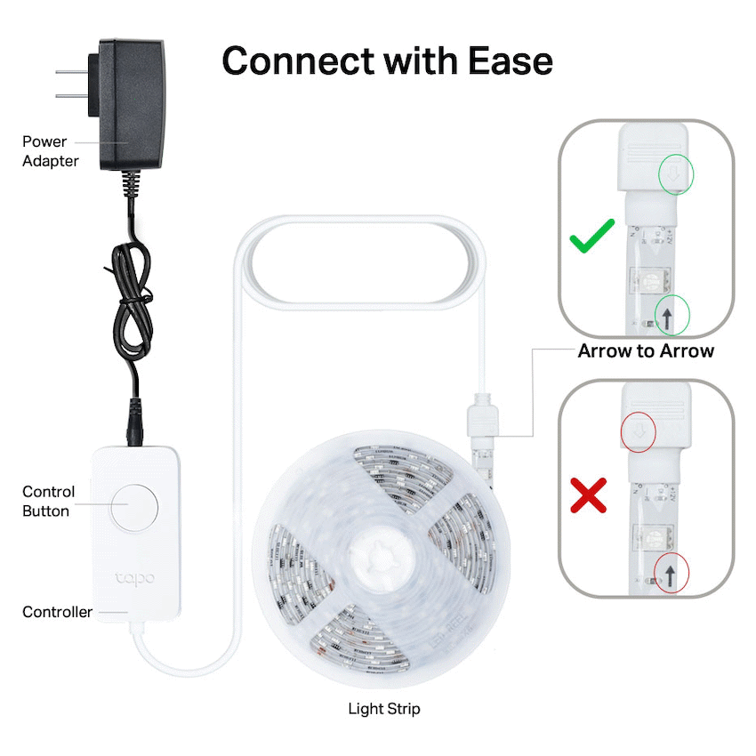TP-Link Tapo L920-5 5m Smart Wi-Fi Light Strip - Multicolor
