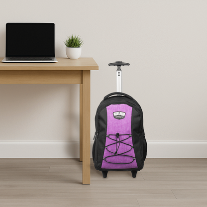 Volkano Winner Trolley Backpack 22L Pink