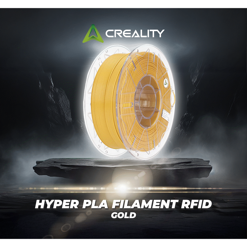 Creality Hyper PLA Filament RFID - Gold