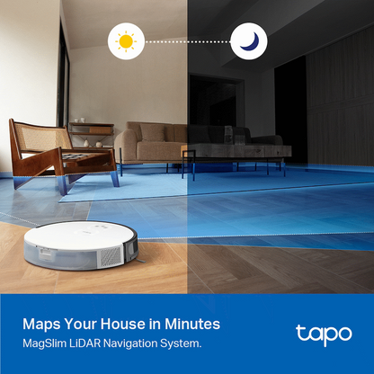 TP-Link Tapo RV20 Robot LIDAR Vacuum, 2600 mAh