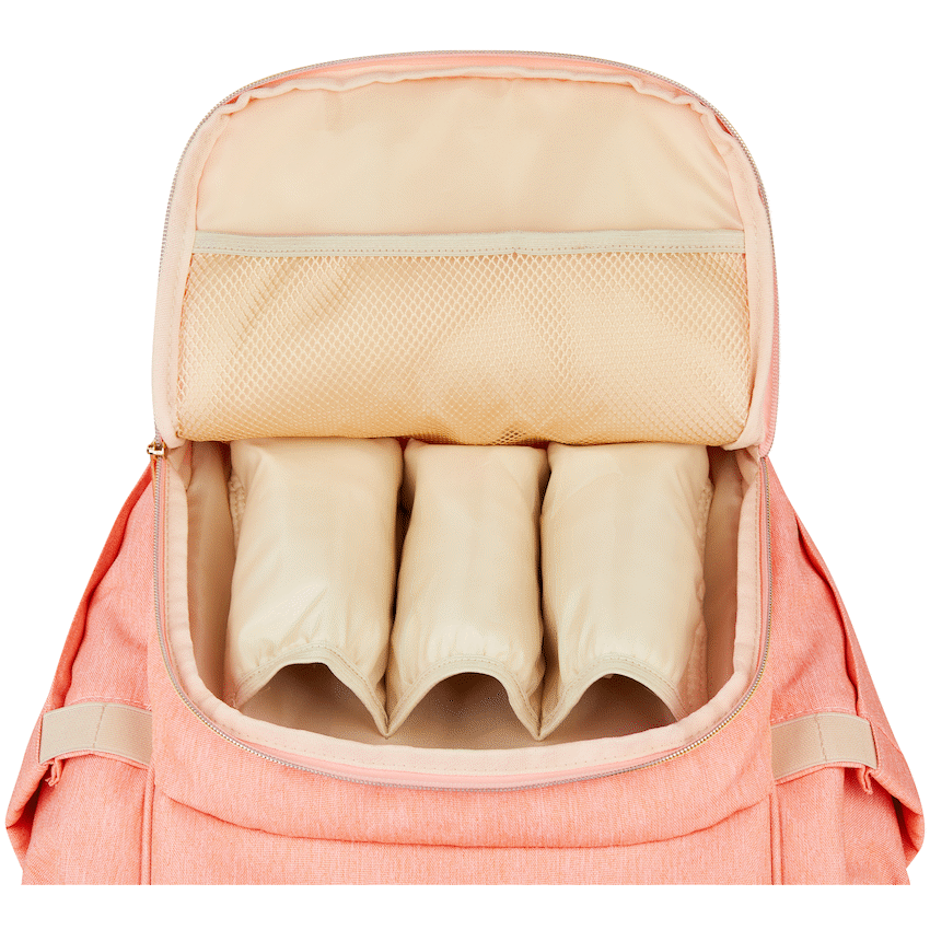 Totes Babe Alma 18l Diaper Backpack - Peach