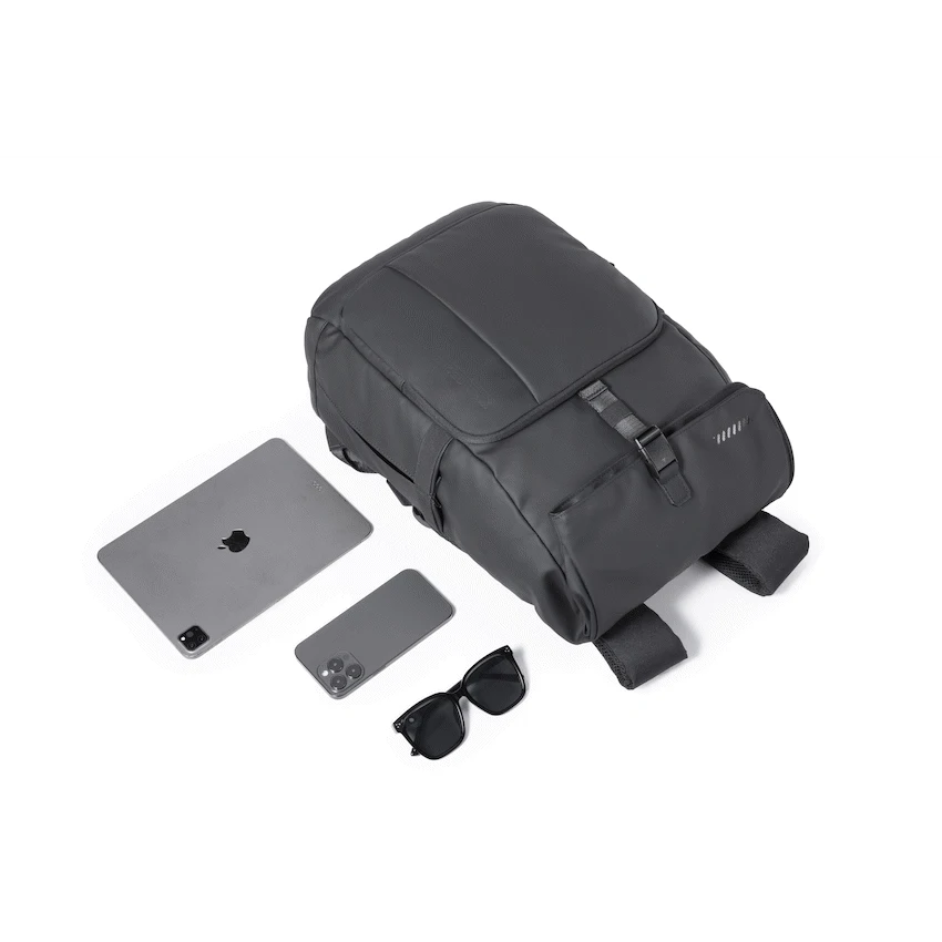 Kingsons Top-Loading Daily 15.6" Laptop Backpack - Black