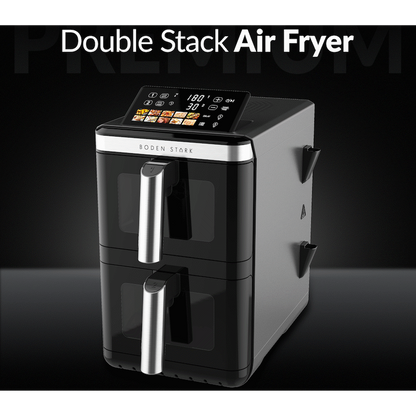 Boden Stark Double Stack Air Fryer - Black