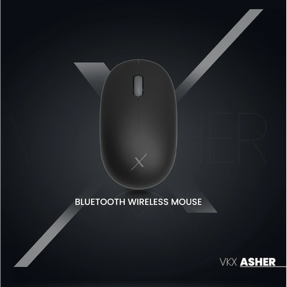 VolkanoX Asher Bluetooth Wireless Mouse - Graphite