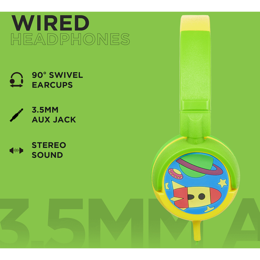 Volkano Kiddies Headphones - Boys Junior Explorer