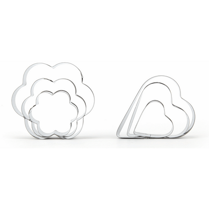 Kitchen Inspire Cookie Cutters Flowers ( Order in Qty of 6)
