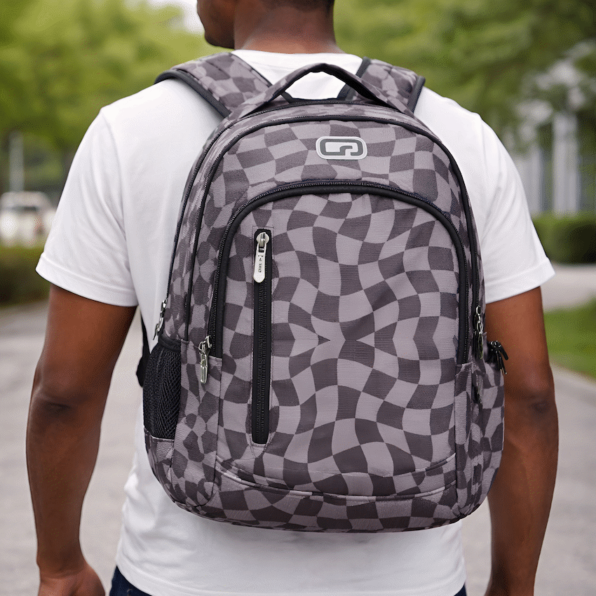 Quest Checker Senior Scholar Backpack Grey