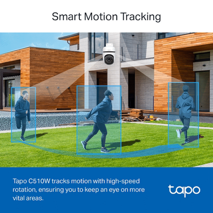 TP-Link Tapo C510W 2K Outdoor Pan/Tilt Security WiFi Camera