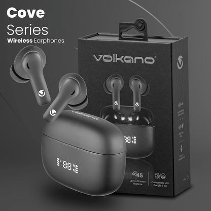 Volkano Cove Series True Wireless Earphone with Charging Case