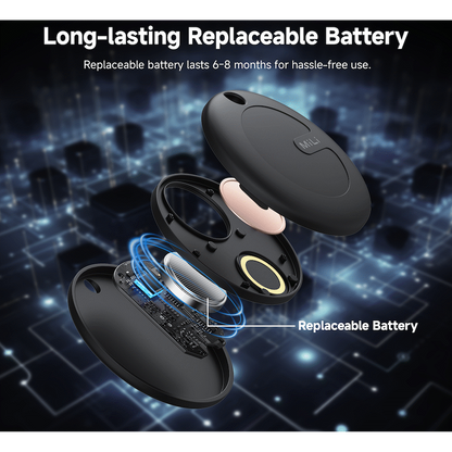 MiTag Android Tag with Keyring - 4 Pack
