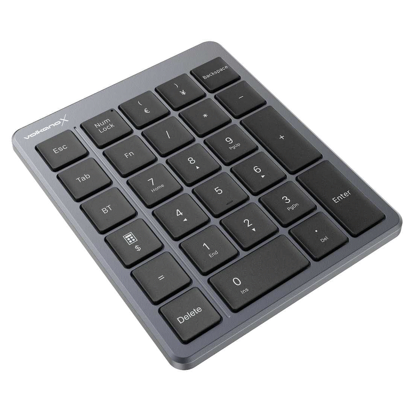Volkano X Numeric Series Keypad With Scissor keys - Black