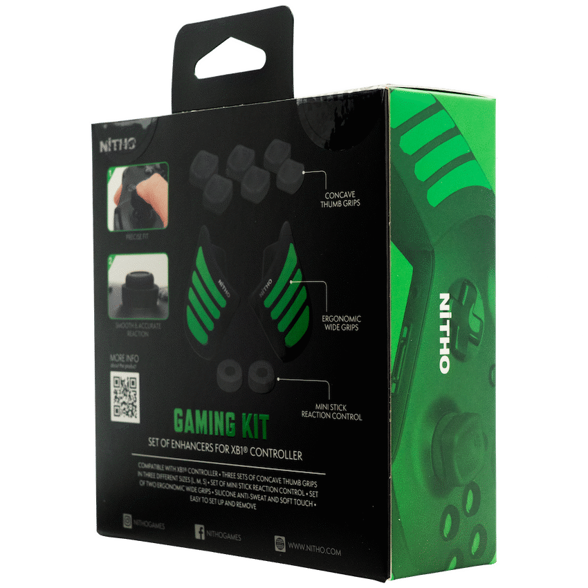 Nitho XB1 Gaming Kit Set of Enhancers for Xbox One(R) Controllers