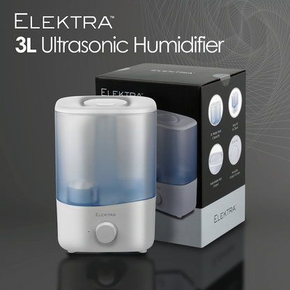 Elektra 3L Ultrasonic Humidifier
