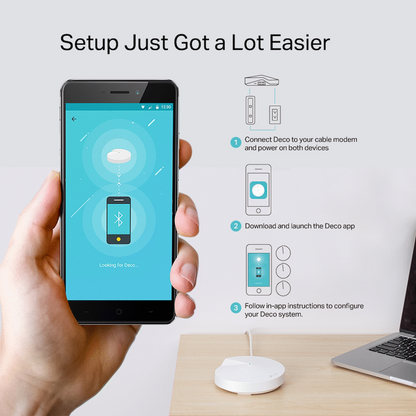 TP-Link Deco M5 (1-Pack) AC1300 Whole Home Mesh Wi-Fi System