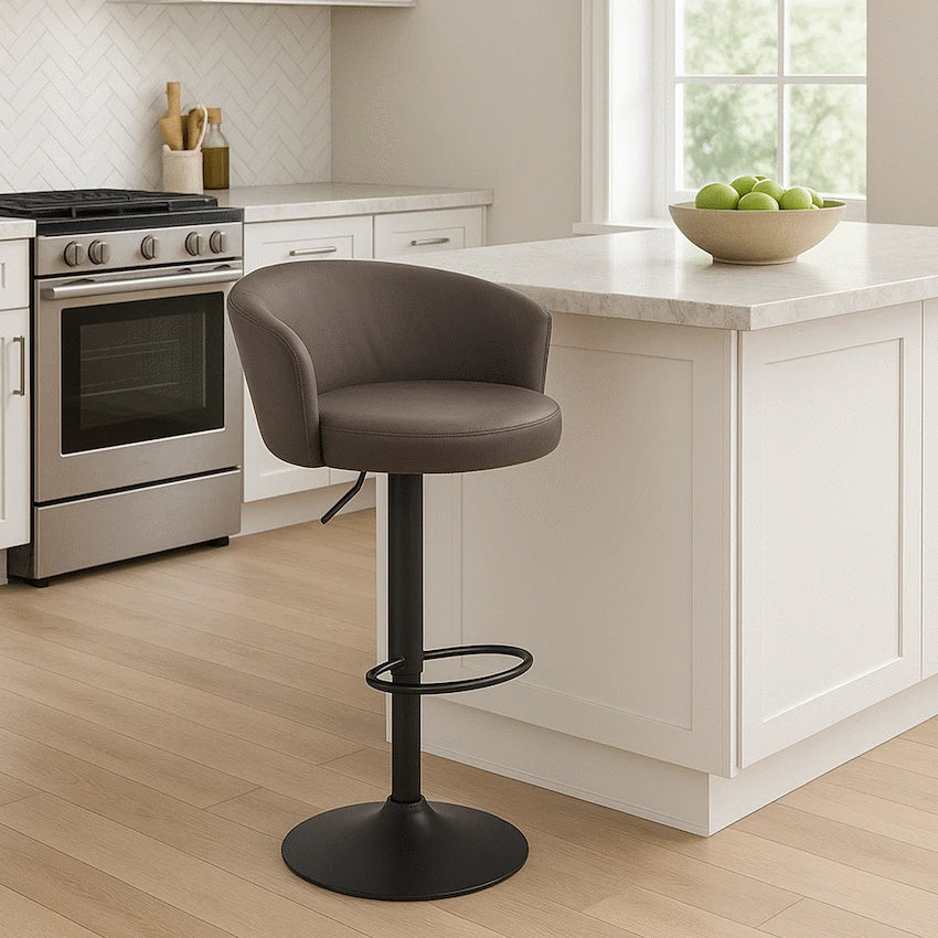 Everfurn Titan Barstool Brown - Single