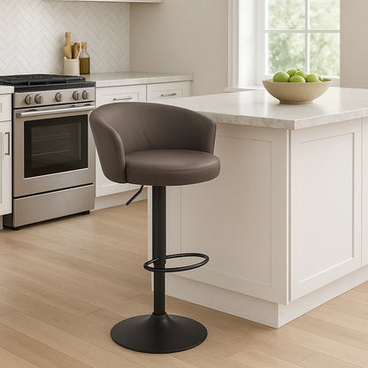 Everfurn Titan Barstool Brown - Single