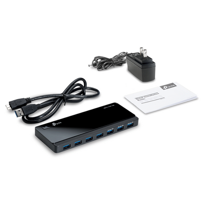 TP-Link UH700 USB 3.0 7-Port Hub with 2 Charging Ports
