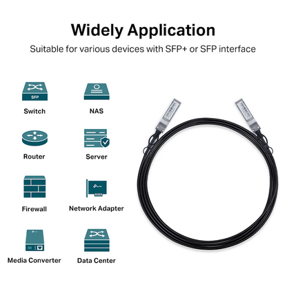 TP-Link SM5220-3M 3m 10G SFP+ Direct Attach Cable