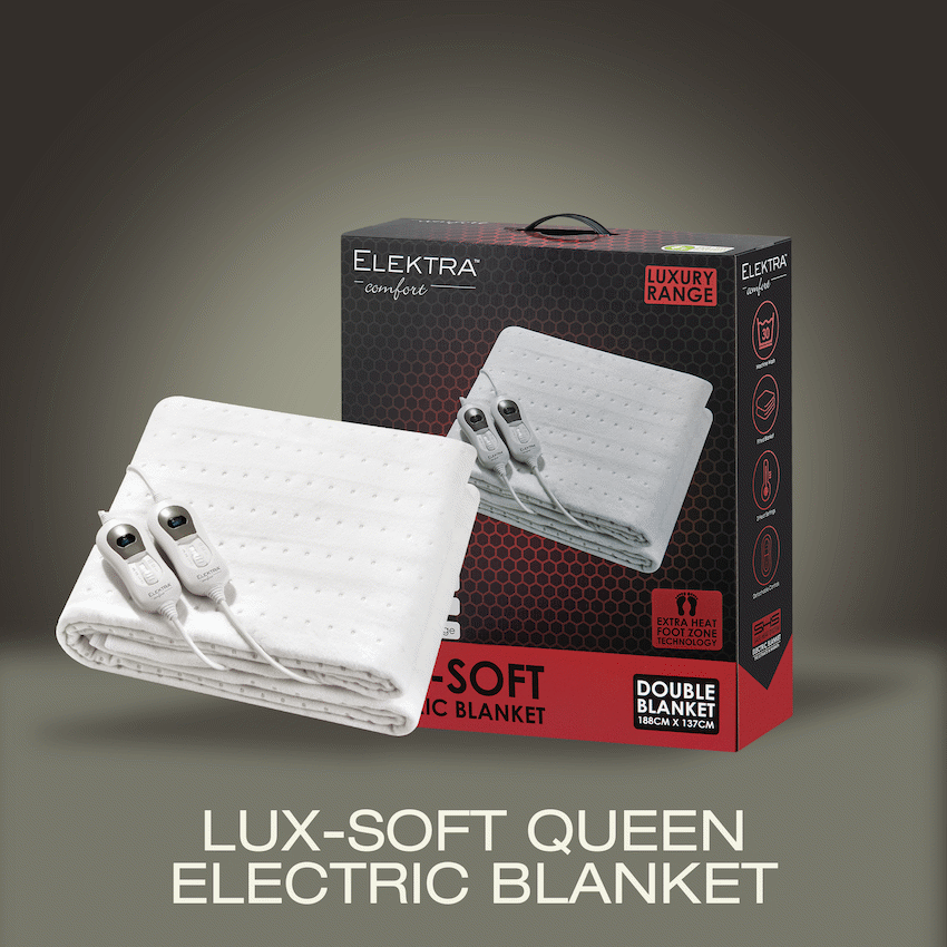 Elektra Comfort Electric Blanket - Queen