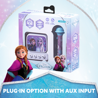 Disney Frozen Bluetooth Mini Karaoke Machine with Belt Hook