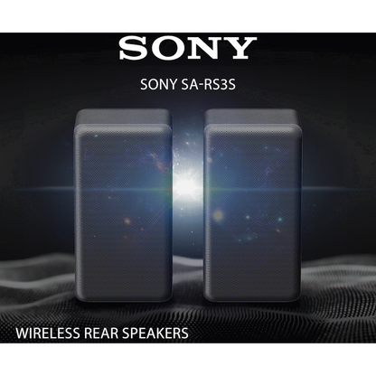 Sony SA-RS3S 100w Total Additional Wireless Rear Speakers