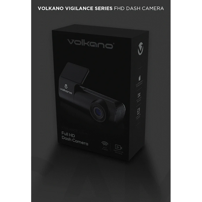 Volkano Vigilance Series FHD Dash Camera - Black