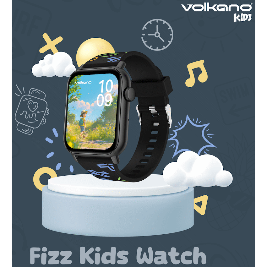Volkano Fizz Kids Watch - Black