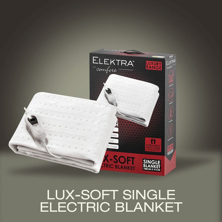 Elektra Comfort Electric Blanket - Single
