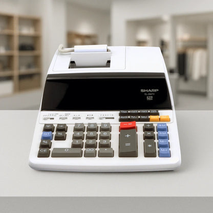 Sharp EL-2607V Premium Fast Printer Calculator AC Powered