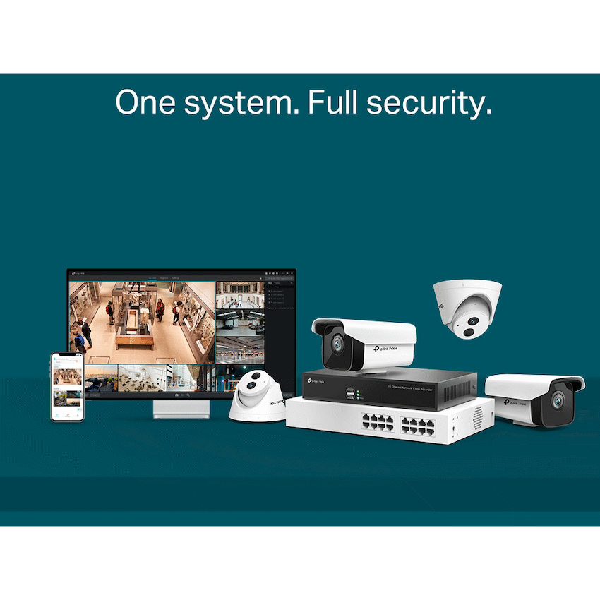 TP-Link Vigi NVR1016H 16-Channel Network Video Recorder