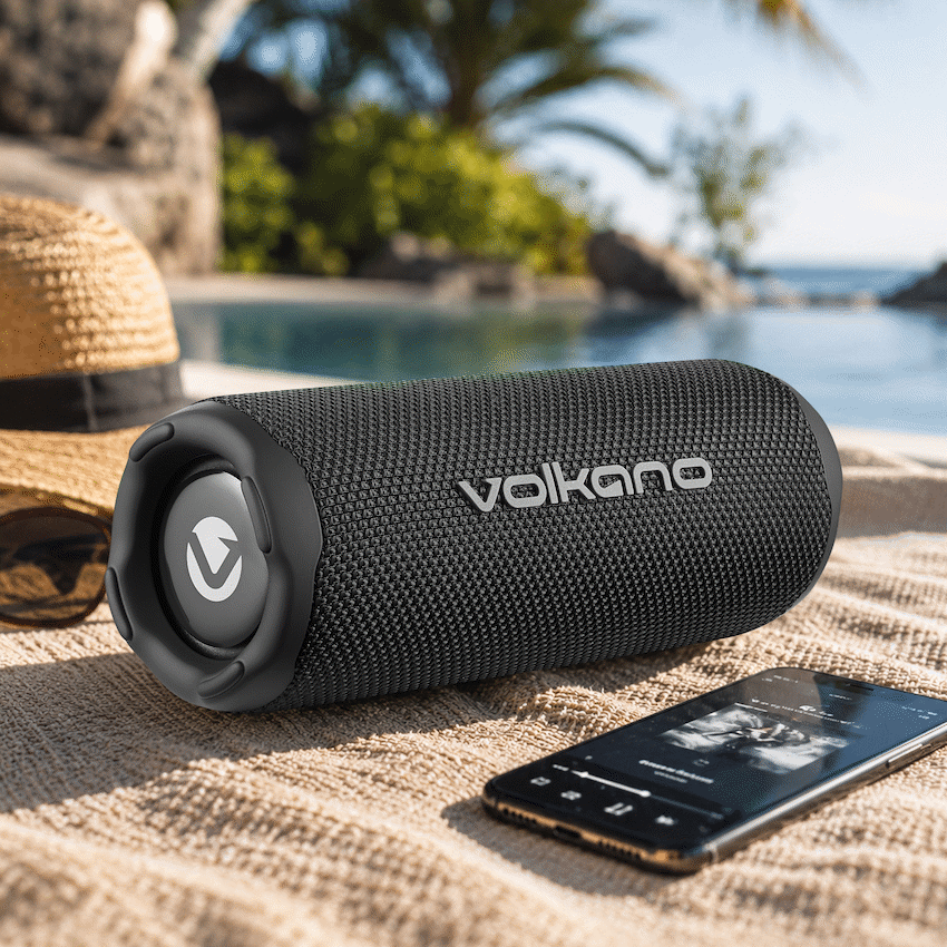 Volkano London Series Bluetooth Speaker - Black