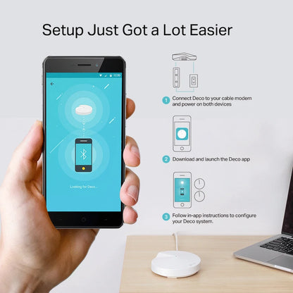 TP-Link Deco M5 (2-Pack) AC1300 Whole-Home Mesh Wi-Fi System