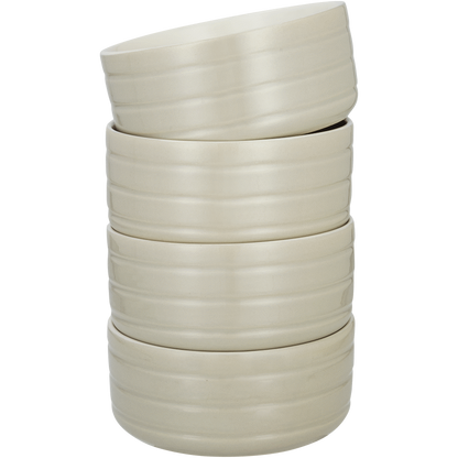 Legend Premium Stoneware Bowl 4pc Set ( Order in Qty of 1)