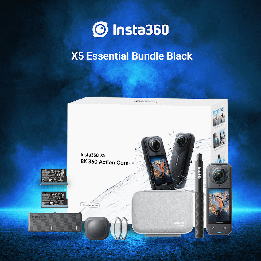 Insta360 X5 Essential Bundle Black
