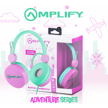 Amplify Kids Adventure Auxiliary Headphones